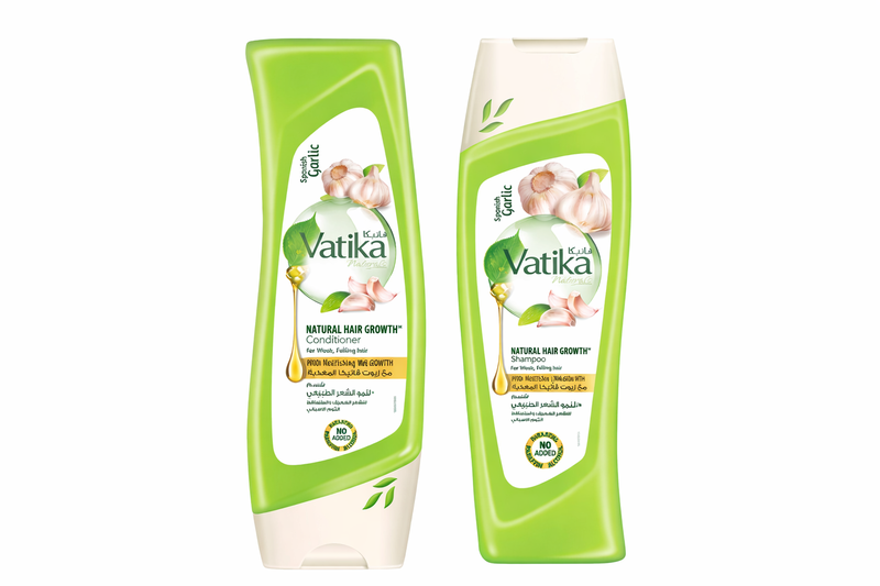 Vatika Naturals Garlic Shampoo &amp; Conditioner Hair Strengthening Combo 400ml