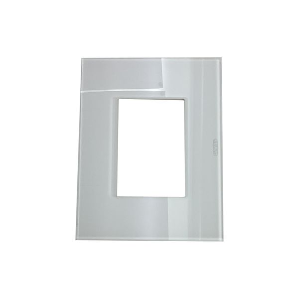 ACDC - Gewiss ICE 3-Gang Cover Plate (White)