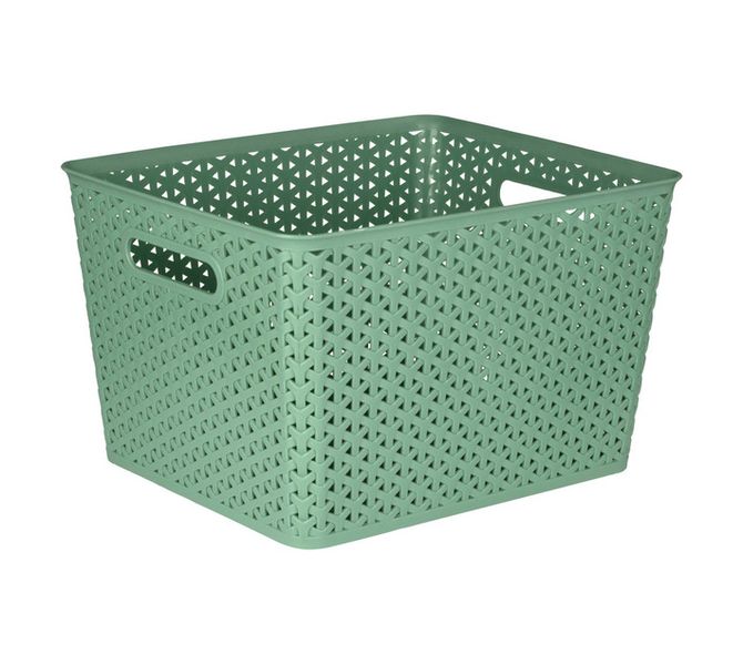 Woven Basket 25L - Olive