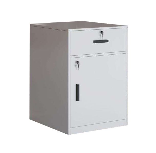 Portable lockable lockers for office desk document storage