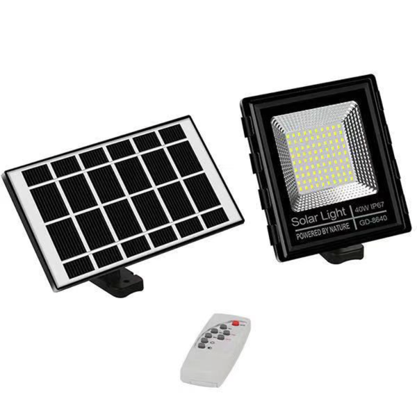 Tentec- Solar Garden Wall Flood Light 40W