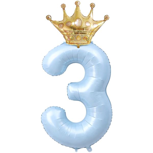 Light Blue Number 3 image