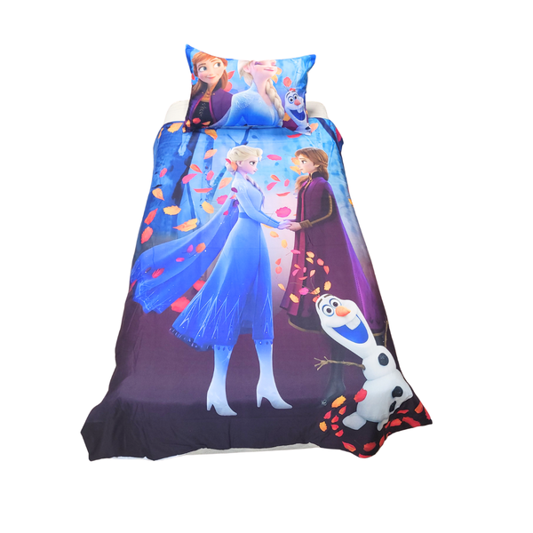 Frozen 3D Printed Single Bed Duvet Cover Set