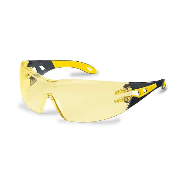 Uvex Pheos Amber Safety Glasses
