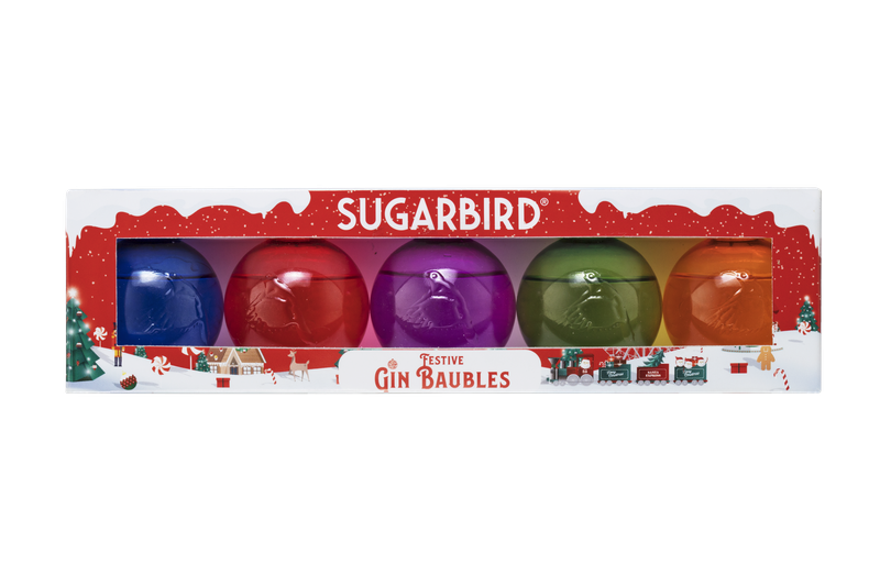 Sugarbird Gin Baubles - 5 x 40ml