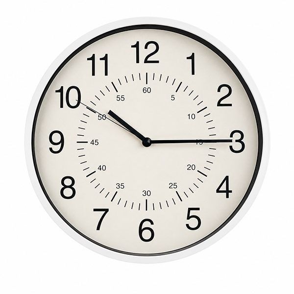 J J Timeless Elegance Silent Prestige Living Room Wall Clock