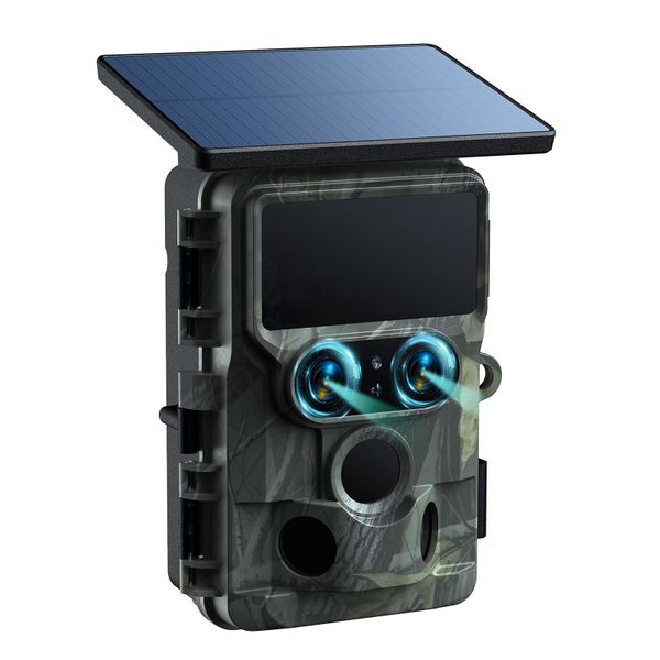 Newtech 60MP 4k Solar Powered Trail Camera