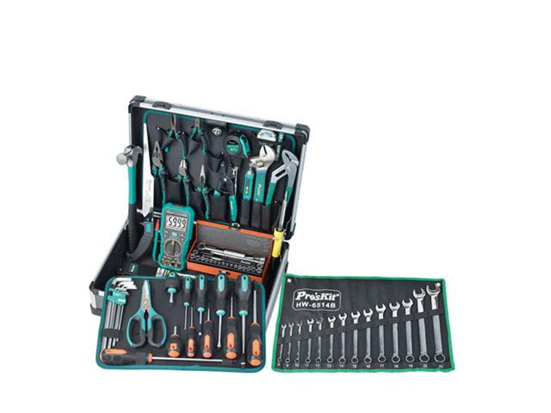 Professional Electrician Repair Tool Kit - Maintenance Set, Test, Durable