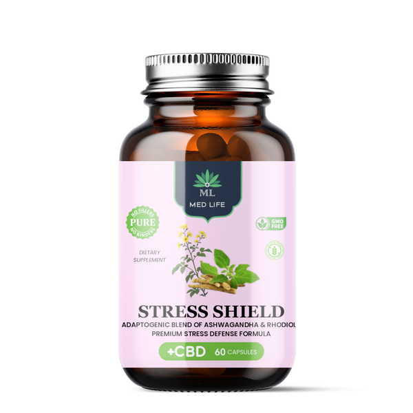 Medlife Stress Shield - 60 Capsules