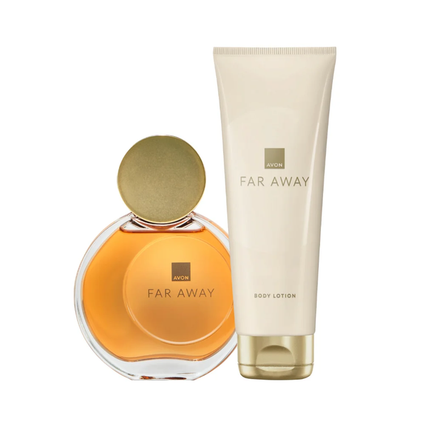 Avon - Far Away Original 2in1 50ml Perfume &amp; 125ml Body Lotion Set for Her