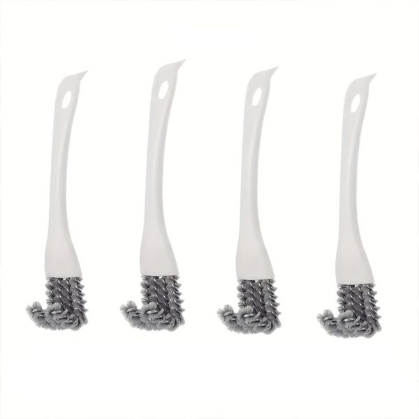 BBQ Grill Barbecue Cleaning Brush V Shaped Tray Clean Tools