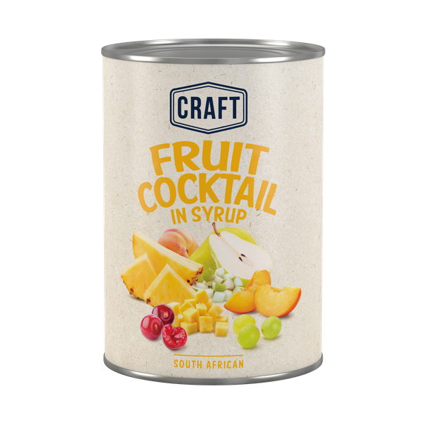 Craft Fruit Cocktail in Syrup - 410g - 1 Pack