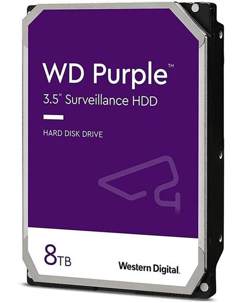 Western Digital Purple - 8.0TB 3.5" SATA3 6.0Gbps Surveillance HDD