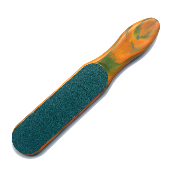 Sole Files Eco-Friendly Foot File- Sunset Orange