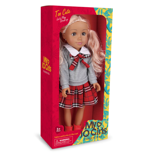Fashion Doll - Blonde Hair, Clothing &amp; Flats - 46cm
