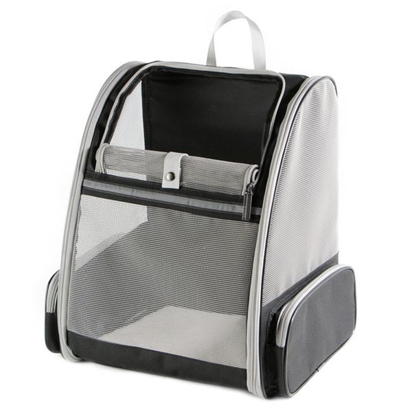 Pet Carrier Backpack Collapsible Ventilated Mesh Dog Travel Bag Portable