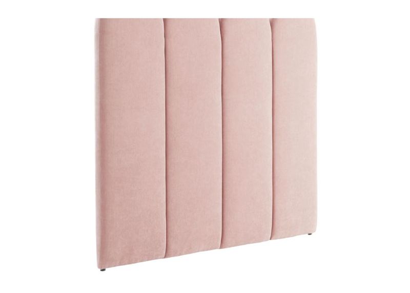 She Made Me - Vurhongo Velvet Wide Panel Headboard - Blush Pink