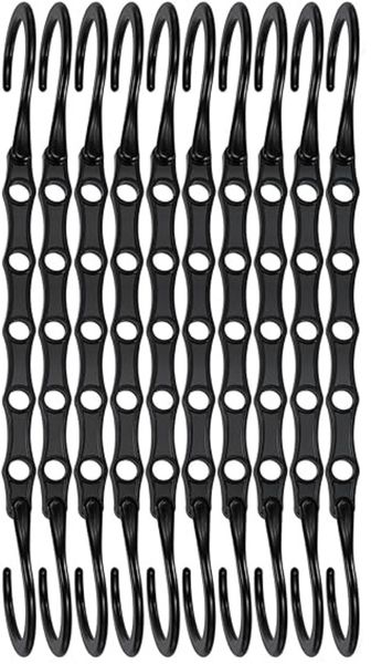Premium Magic Space Saving Hangers - Black (10 Pack)