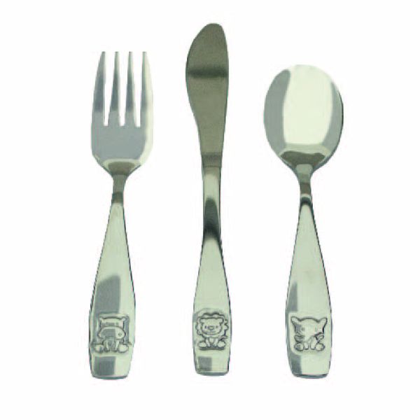 Eetrite - 3 Piece Kids Cutlery Set - Safari