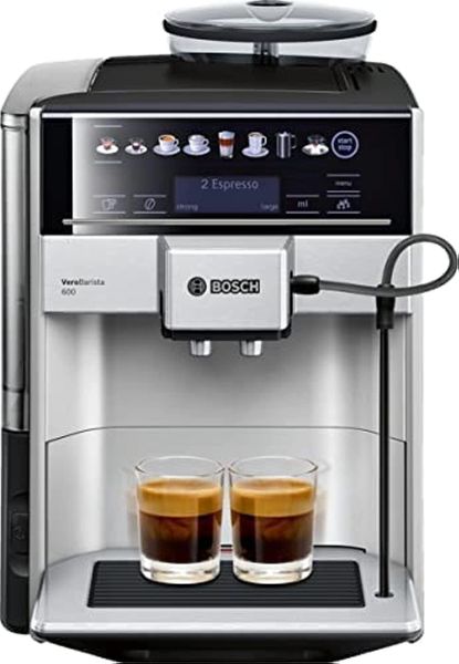 Bosch TIS65621RW Vero Barista 600 Fully Automatic Coffee Machine - Silver