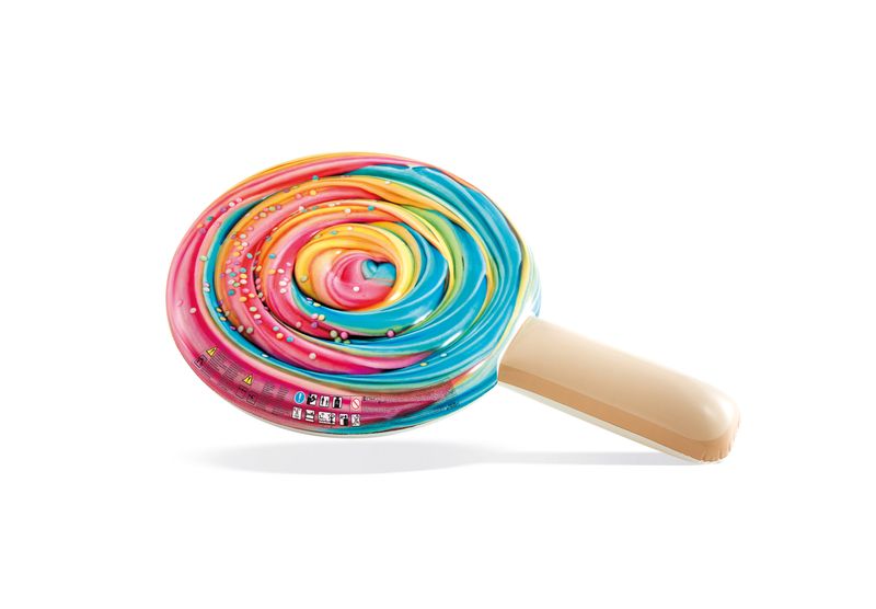 Rainbow Lollipop Float