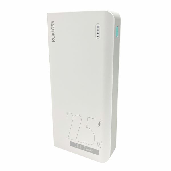 Romoss Sense8F 30000mAh QC Type-C 22.5W Power Bank – White