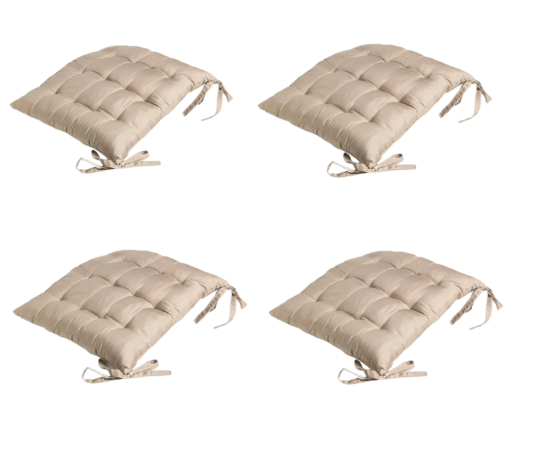 Luxury Seat Cushions With Ties Set Of 4 Shop Today Get It Tomorrow   S Zoom.file