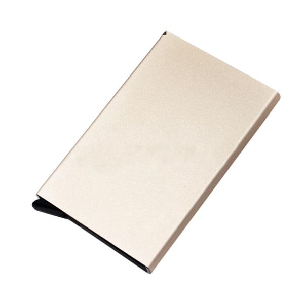 Aluminium Slide Up Credit Card Wallet Anti-Theft RFID