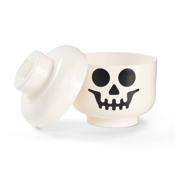 LEGO Room Copenhagen Large Skeleton Storage Head - White (Parallel Import)