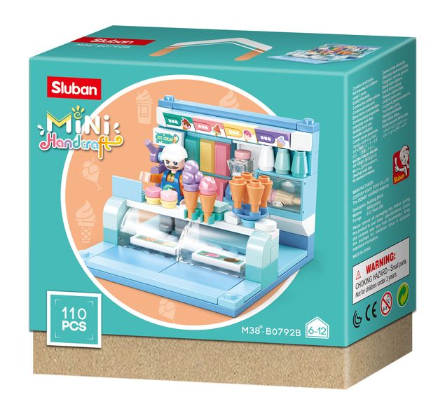 Sluban Mini Handcraft - Ice Cream Shop 110 Pieces