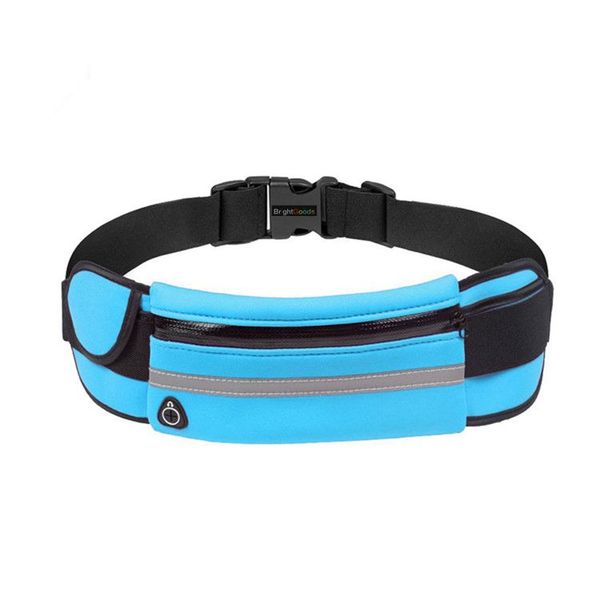 Sweatproof Running waist bag -Ocean Blue