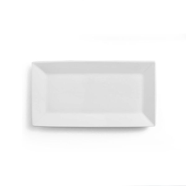 Eetrite Rectangular Platter White 24.5cmx13.2cmx1.6cm