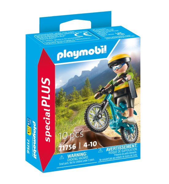 Playmobil My Life - Mountain Biker Playset - 10 Piece