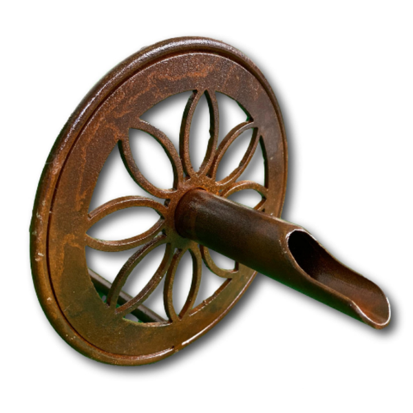 Straight Round Daisy Water Spout – Small