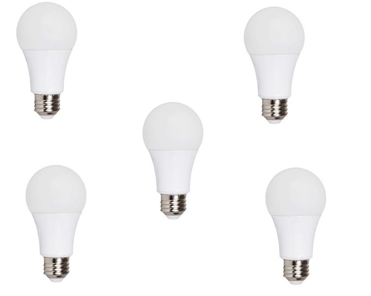 LED E27 A60 Bulb 9 Watt Cool White (Pack of 5)