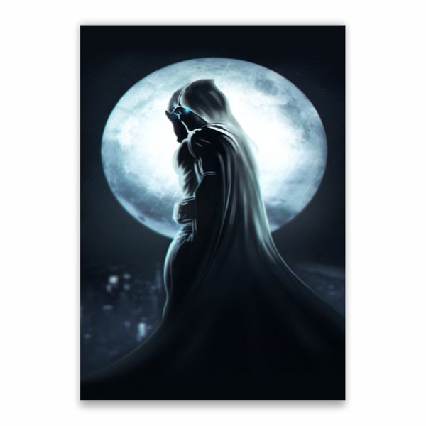 Moon Knight Moon Background Poster - A1