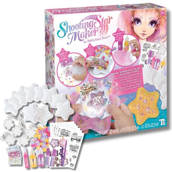 Nebulous Stars Blooming Message Keychain Craft Kit