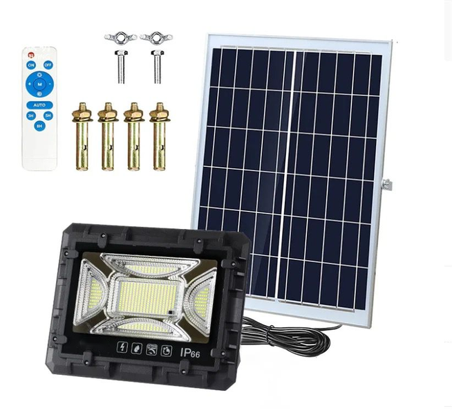 LED Solar Powered Floodlight With Mosquito Repellent Light 500W