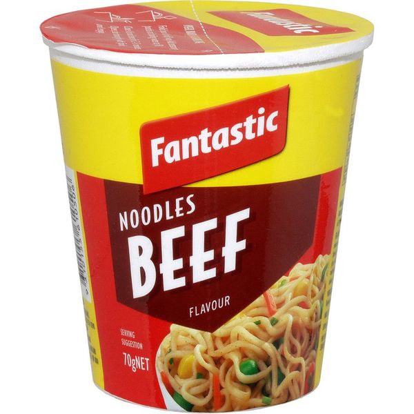 Fantastic - Beef Cup Noodles 12 x 70g