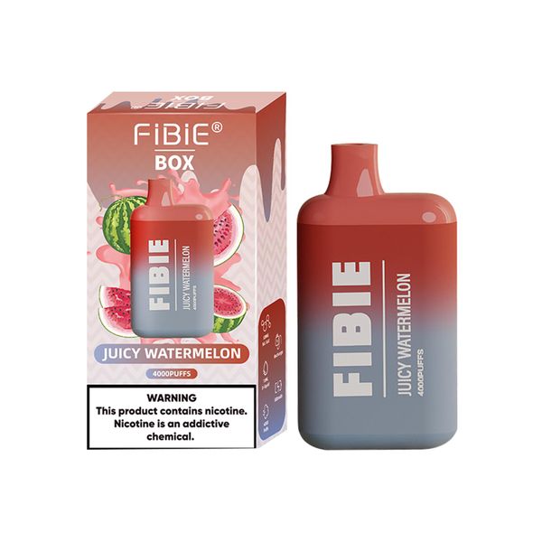 FIBIE BOX 4000 Puffs Juicy Watermelon Flavour 50mg