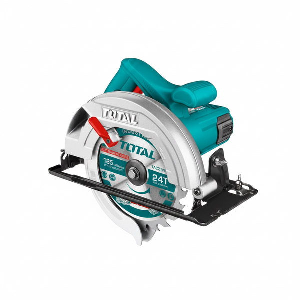Total Circular Saw 1400W 185mm Blade 4800rpm for Woodworking, Construction