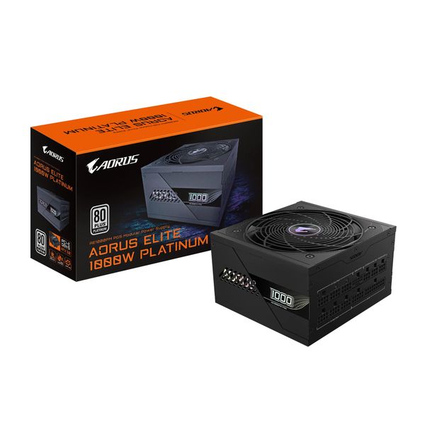 AORUS ELITE P1000W 80+ Platinum Modular PCIe 5.0