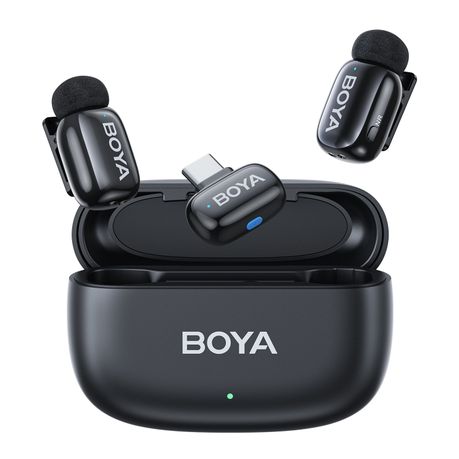 Boya Mini-14 Ultra-Mini 2.4Ghz Wireless Mic System for USB-C Devices Image