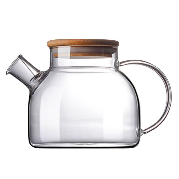 Home Kitchen Glass Kettle Heatable Jug - 1L