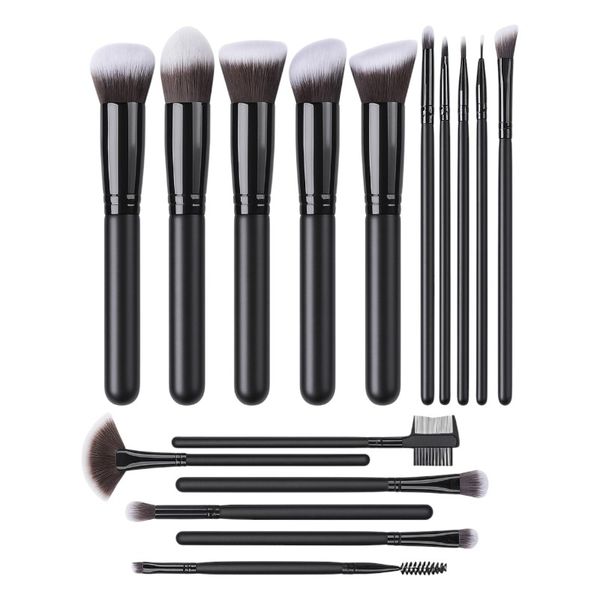 16-Piece Professional Makeup Brush Set
