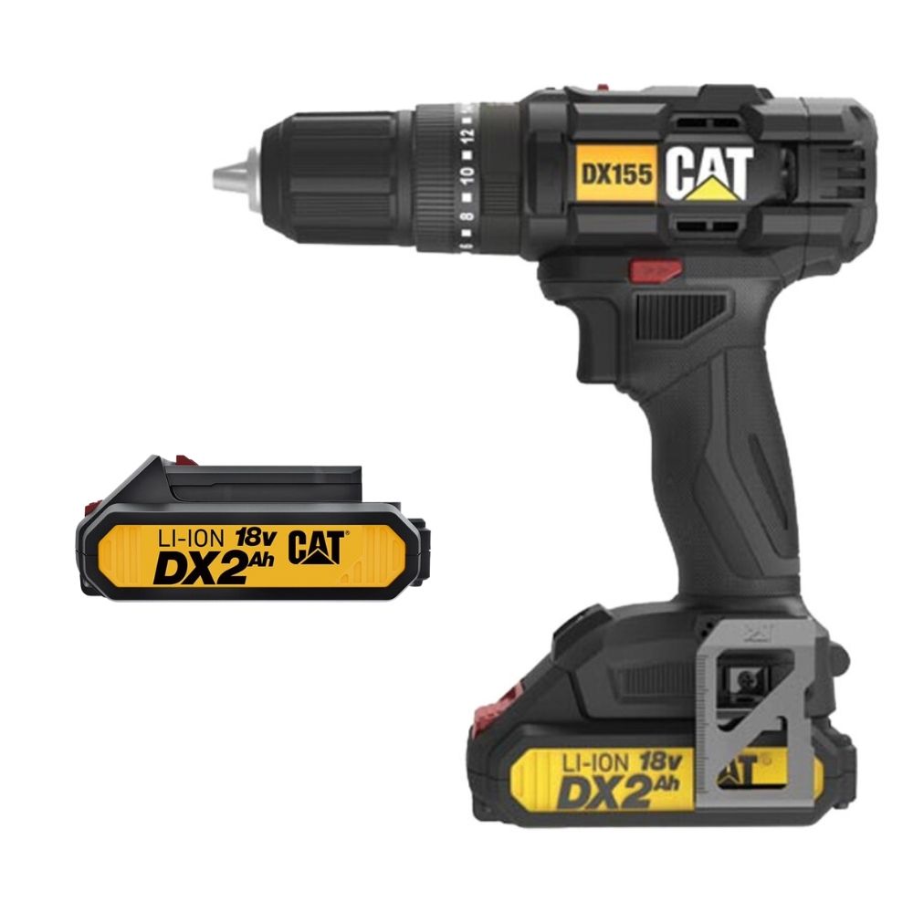 CAT - Impact Drill Kit - 18V (2x2.0Ah)