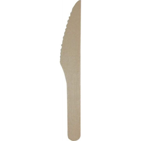 Bamboo Wooden Knives x 100