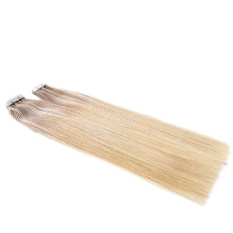 Tape In Hair Extensions - 100% Human Hair - #Balayage Blonde Piano 20 Tapes  | Buy Online in South Africa 