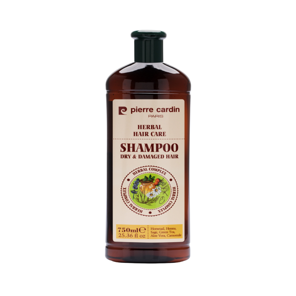 Pierre Cardin - Herbal Shampoo 750ml - For Dry &amp; Damaged Hair