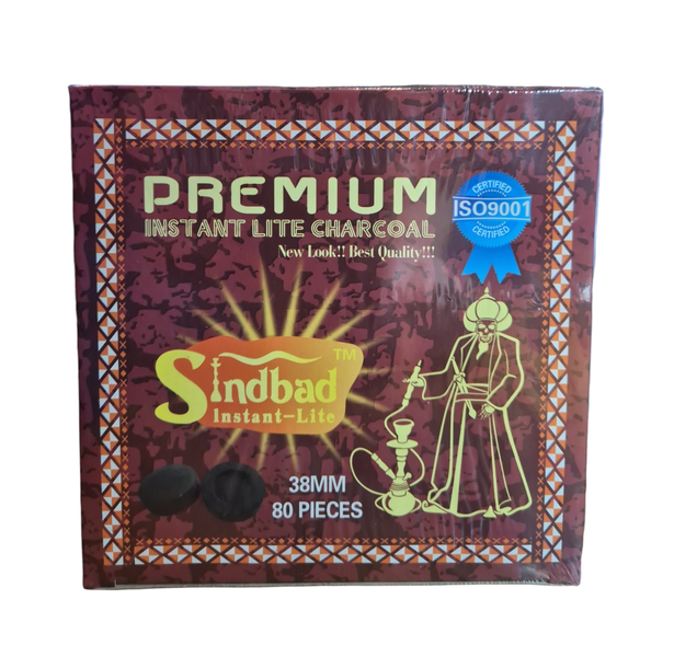 Sinbad Instant-Lite Charcoal Tablets 80 pcs